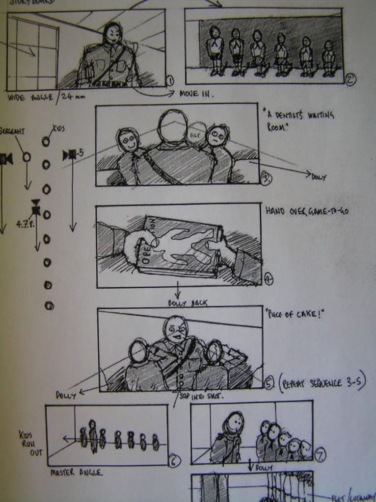 Production Story Boards